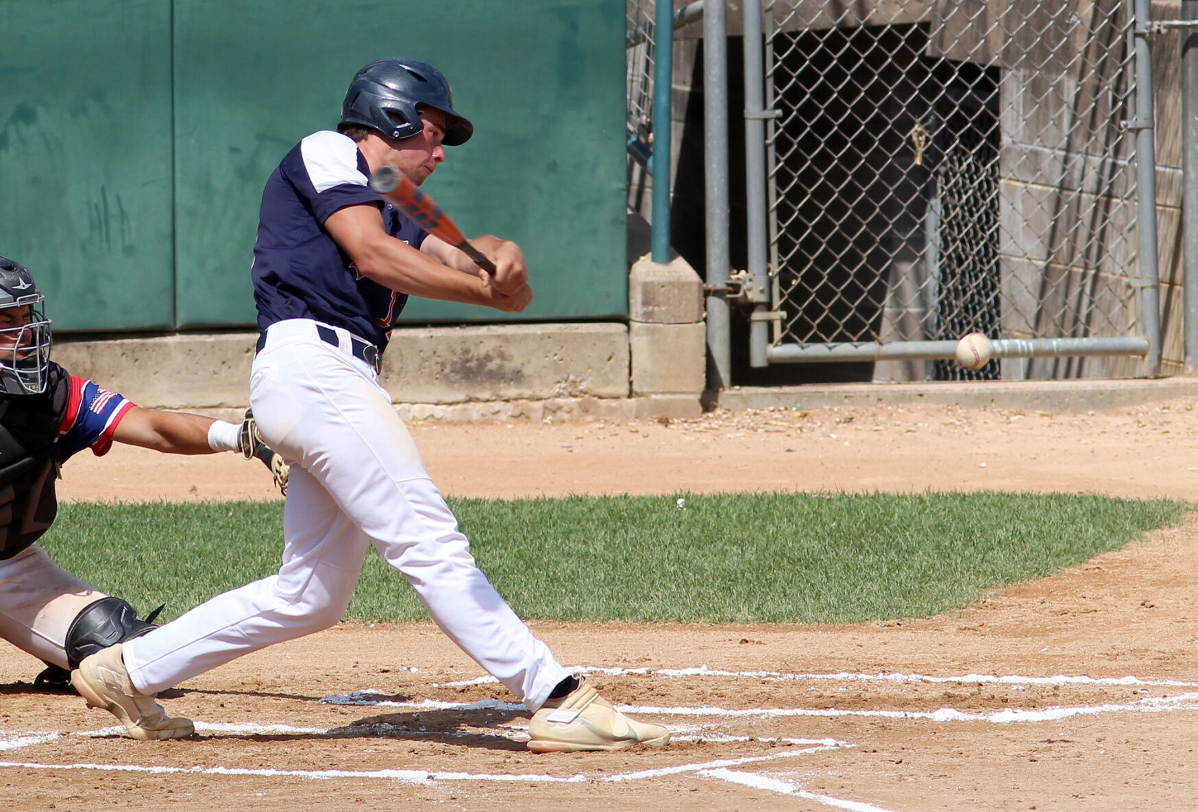 Chippewa Falls Post 77 senior legion baseball vs Superior Post 435 7-21-22